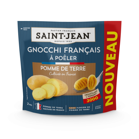 Gnocchi Français 67% de pomme de terre à poêler - 300g
